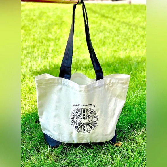 Oromo Cafe logo canvas bag - Picture 1 of 3